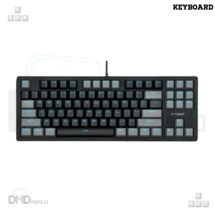 E-YOOSO K620 RGB Mechanical Key Blue Switch BLACK 9581