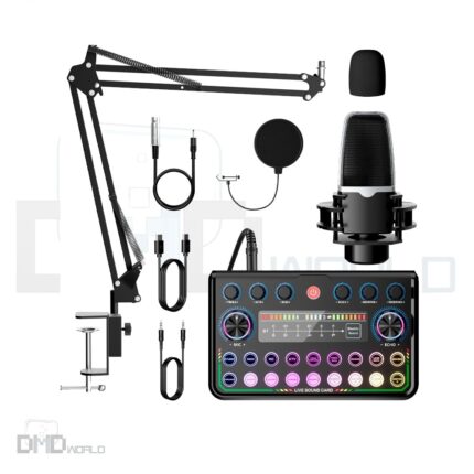 MICROPHONE KIT WITH SOUND CARD BUNDLE MC-98