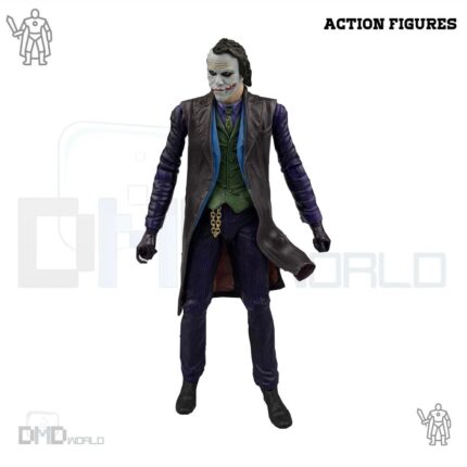 DC Comics, The Dark Knight Movie, the Joker [Heath Ledger] Exclusive Action Figure, 7 Inches (966N082415)