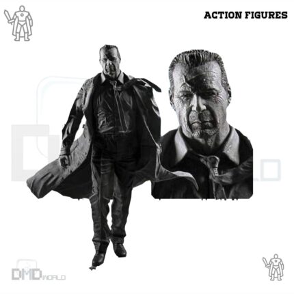 18" Sin City Hartigan in Black and White with Motion Activated Sound