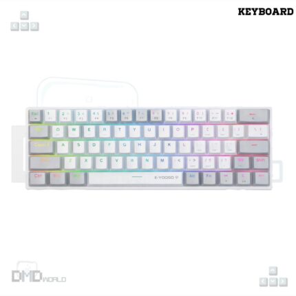 E-YOOSO Z-11 RGB MECHANICAL KEYBOARD BT+2.4G+WIRED RED SWITCH