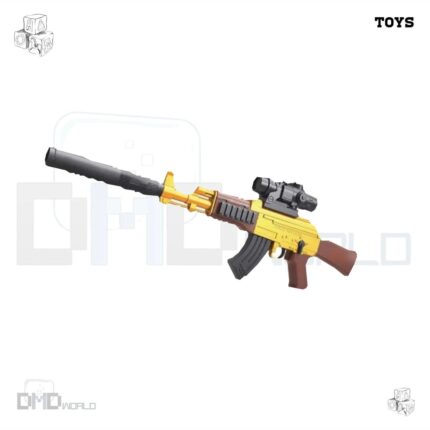 Electric Gun Toy Assault Rifle AK47 KX5 BB Bullet Gun Airsoft Sniper Rifle, Dual Action Automatic & Manual Shooting Mode - with 1000 BB Bullets AK 47