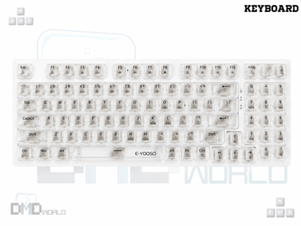 Z-94 transparent keyboard white switch E-YOOSO 6790