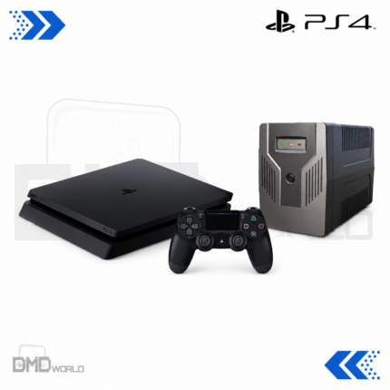 PS4 MACHINE SLIM 500GB + 1 COPY CONTROLLERS + UPS 800VA