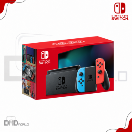 NINTENDO SWITCH WITH JOY CON PREVIOUS MODEL